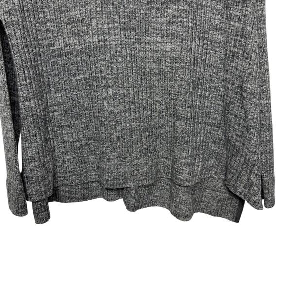 MAEVE Cowl Neck Long Sleeve Grey Shirt SZ SMALL - Picture 8 of 9